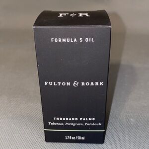Fulton & Roark Formula 5 Oil Thousand Palms Hair Skin Fragrance Oil New